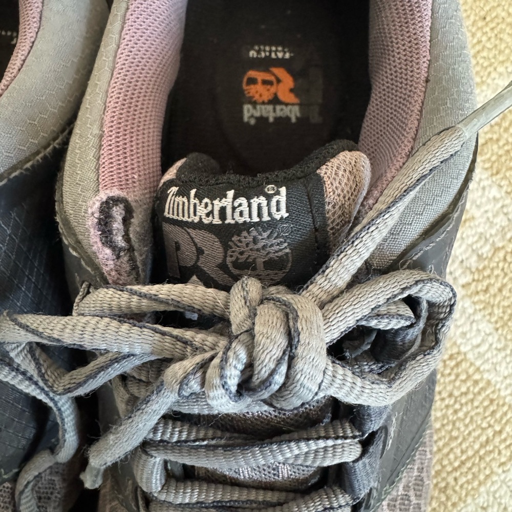 Timberland PRO Radius Composite Toe Work Sneaker Utility Shoes Gray Black 8.5 - Picture 9 of 17